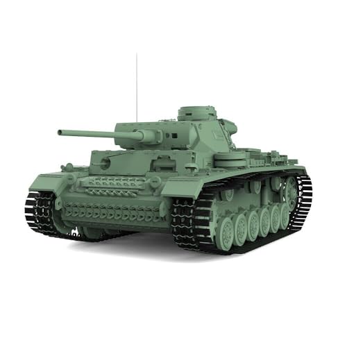 MRY-SFW Army Tank 1/87 HO Militär Modellbausatz Pz.Kpfw.III Ausf.L von MRY-SFW