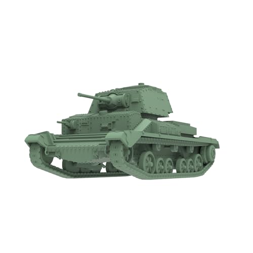 MRY-SFW Army Tank Unlackiert 1/160N Scale Eisenbahn Militär Modellbausatz British A10 Cruiser MkII Light Tank von MRY-SFW