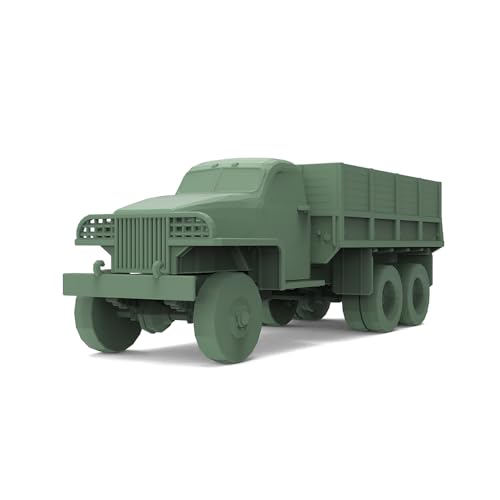 MRY-SFW Army Tank Unlackiert 1/160N Scale Eisenbahn Militär Modellbausatz US Studebaker Board Truck von MRY-SFW