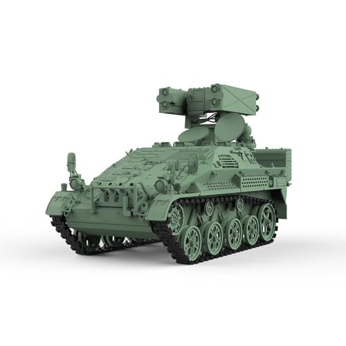 MRY-SFW Army Tank Unpainted 1/350 Germany Light Air Defenence System Waffenständer von MRY-SFW