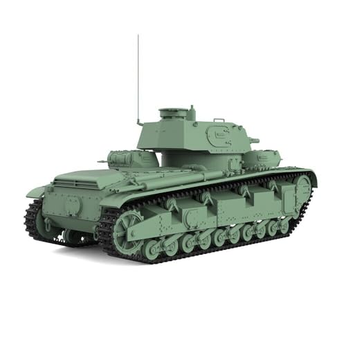 MRY-SFW Militärischer Modellbausatz aus dem Zweiten Weltkrieg, Panzer, 25 mm, Militärmodellbausatz, Deutscher Nb.Fz, mittlerer Panzer von MRY-SFW