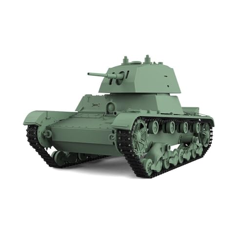 MRY-SFW Militärischer Modellbausatz aus dem Zweiten Weltkrieg, Panzer, 25 mm, Militärmodellbausatz sowjetischer T-26E leichter Panzer MRY-SFW Militärischer Modellbausatz aus dem Zweiten Weltkrieg, Panzer, 25 mm, Militärmodellbausatz sowjetischer T-26E leichter Panzer von MRY-SFW