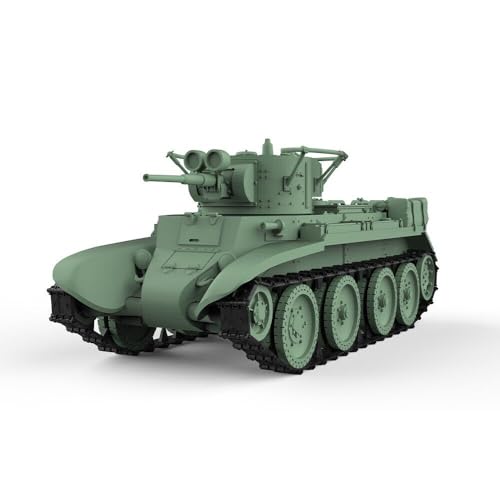 MRY-SFW WWII Militärmodellbausatz Panzer 1:72 25mm Militär Modellbausatz Sowjetischer BT-7 Light Tank MRY-SFW WWII Militärmodellbausatz Panzer 1:72 25mm Militär Modellbausatz Sowjetischer BT-7 Light Tank von MRY-SFW