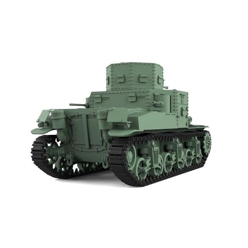MRY-SFW WWII Militärmodellbausatz Panzer 1:87 25mm Militär Modellbausatz US M2A1 Medium Tank MRY-SFW WWII Militärmodellbausatz Panzer 1:87 25mm Militär Modellbausatz US M2A1 Medium Tank von MRY-SFW