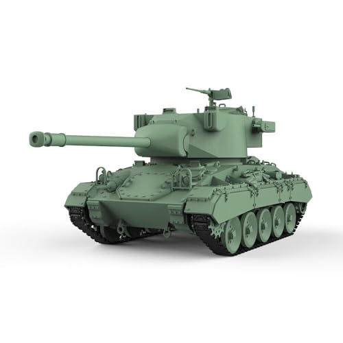 MRY-SFW WWII Military Tank 1:87 Militär Modellbausatz US M24E2 Super Chaffee Light Tank MRY-SFW WWII Military Tank 1:87 Militär Modellbausatz US M24E2 Super Chaffee Light Tank von MRY-SFW