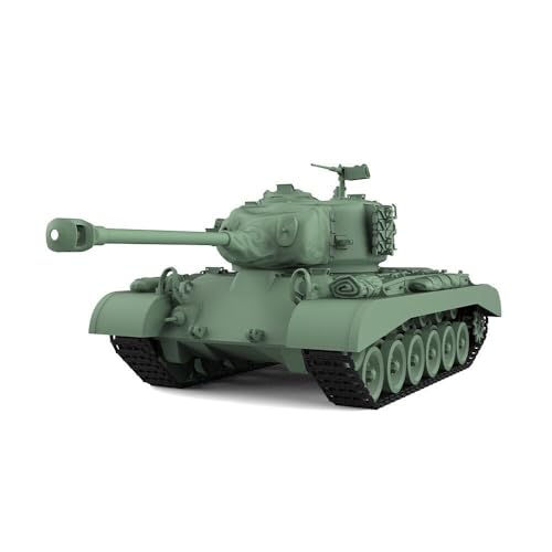 MRY-SFW WWII Panzer 1:87 25 mm Militär-Modellbausatz US T26E5 M26 Pershing Heavy Tank MRY-SFW WWII Panzer 1:87 25 mm Militär-Modellbausatz US T26E5 M26 Pershing Heavy Tank von MRY-SFW