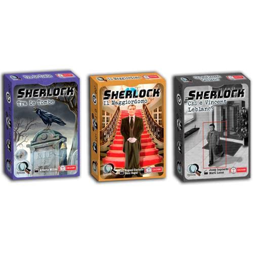 MS Edizioni 185376 Sherlock Serie 3 Tischaufsteller 15 Stück, Mehrfarbig MS Edizioni 185376 Sherlock Serie 3 Tischaufsteller 15 Stück, Mehrfarbig von MS Edizioni