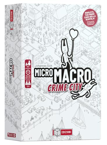 MS Edizioni - MicroMacro: Crime City (Edizione italiana) von MS Edizioni