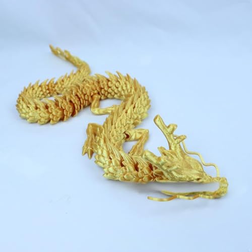 MSemis D Gedruckte Drachen Fidget Spielzeuge Flexible Mysteriöse Drachen Fidget Spielzeuge Gegliederter Heimdekoration Gold One Size MSemis D Gedruckte Drachen Fidget Spielzeuge Flexible Mysteriöse Drachen Fidget Spielzeuge Gegliederter Heimdekoration Gold One Size von MSemis