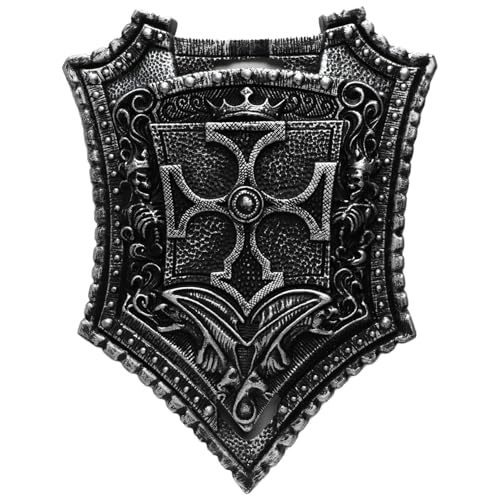 MSemis Mittelalterliche Rüstung Schild Schwert Antike Prop Kinder Cosplay Schild Spielzeug Performance Zubehör Typ A One Size von MSemis