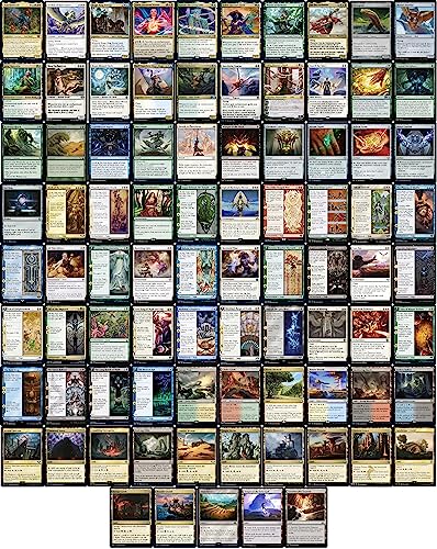 Elite Saga Commander Deck – Tom Bombadil – 5 Farben – EDH – Herr der Ringe LOTR – 100 Karten – Custom Magic The Gathering Deck – sehr stark von MTG Decks & More