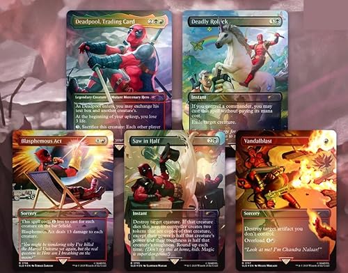 MTG Secret Lair: Secret Lair x Marvel's Deadpool (Foil Edition) von MTG Decks & More