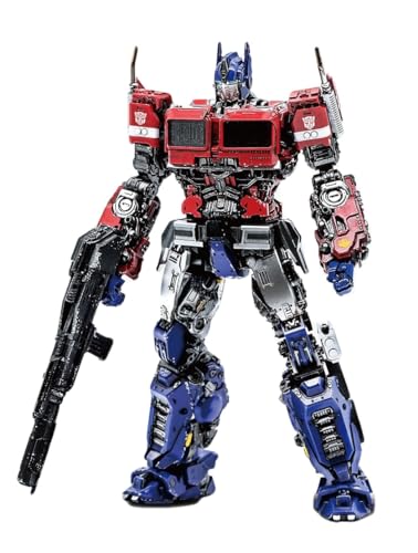 Transformers Optimus Prime Figure Model Kit - Freightliner FLA Cabover Easy to Assemble 3D Articulated Action Figure Pre Painted Collectible Series Toys Hobby 03111 Transformers Optimus Prime Figure Model Kit - Freightliner FLA Cabover Easy to Assemble 3D Articulated Action Figure Pre Painted Collectible Series Toys Hobby 03111 von MTLAKEMOTOR