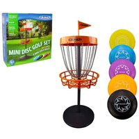 Schildkröt 970362 - Guru, Mini Disc Golf Set, Disc Golf Mini Basket Set, Frisbeegolf-Korb inkl. 5 Mini-Discs von MTS Sportartikel-Vertriebs GmbH