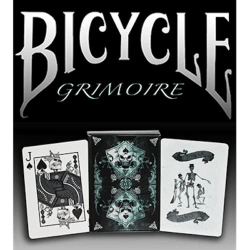 Bicycle Spiel Grimoire - Dunkle Magie - Karton - 6,3 x 8,8 cm - 1 Count - Ab 72 Jahren - Unisex - TABLETOP_GAME Bicycle Spiel Grimoire - Dunkle Magie - Karton - 6,3 x 8,8 cm - 1 Count - Ab 72 Jahren - Unisex - TABLETOP_GAME von MTS