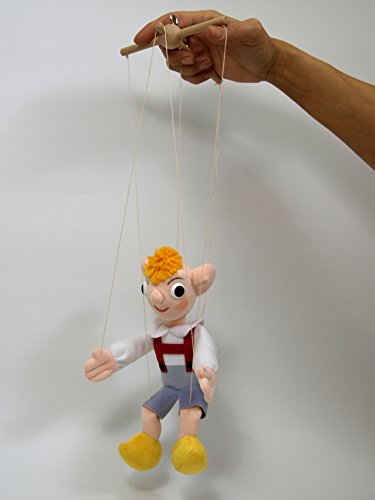 Hurvinek 25cm, Textile Marionette, 25 cm, Mehrfarbig von MU Brno