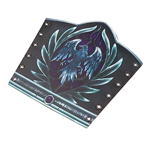 MUCKLILY 1 Paar Rabenleder-Armschienen Halloween- -Kostüme Wachen Partyzubehör handgelenkstütze Cosplay-Armschutz Partei Armschutz bilden Armband Partybedarf Requisiten Kleidung Pu MUCKLILY 1 Paar Rabenleder-Armschienen Halloween- -Kostüme Wachen Partyzubehör handgelenkstütze Cosplay-Armschutz Partei Armschutz bilden Armband Partybedarf Requisiten Kleidung Pu von MUCKLILY