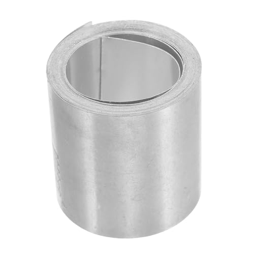 MUCKLILY 1 Rolle Aluminiumblech Zink-Kupfer-stäbe Für Die Wissenschaft Elektrodenstreifen Für Experiment Kartoffelbatterie-wissenschaftskit Physik -Experiment -kit Silver MUCKLILY 1 Rolle Aluminiumblech Zink-Kupfer-stäbe Für Die Wissenschaft Elektrodenstreifen Für Experiment Kartoffelbatterie-wissenschaftskit Physik -Experiment -kit Silver von MUCKLILY