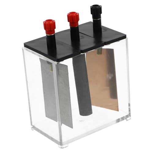 MUCKLILY 1 Satz Elektrodenfolie wiederaufladbar Kupfer Batterieexperiment Batteriestudien Batterie-Experiment Kit zur Herstellung von Obstbatterien Experimentelle DIY-Obstbatterie von MUCKLILY