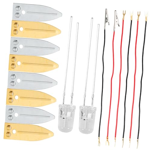 MUCKLILY 1 Satz Fruchtbatterie Wissenschaftliches Experiment Obstbatterie Experiment -kit Experimentelle DIY-obstbatterie Kit Zur Herstellung Von Kartoffelbatterien Verzinkt von MUCKLILY