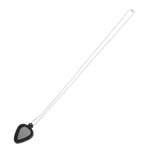 MUCKLILY 1 Satz Gitarren-Pick-Halskette Gitarren-Pick-Display-Halter Gitarrenzubehör für Männer Gitarrenplektren Musikschmuck Gitarren-Pick-Halter aus Metall Plektrum Kieselgel Schwarz MUCKLILY 1 Satz Gitarren-Pick-Halskette Gitarren-Pick-Display-Halter Gitarrenzubehör für Männer Gitarrenplektren Musikschmuck Gitarren-Pick-Halter aus Metall Plektrum Kieselgel Schwarz von MUCKLILY