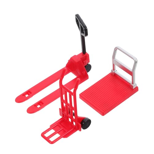 MUCKLILY 1 Satz Mini -Modellwagen Miniatur-Gabelstapler Automodell Kinderspielzeug Spielzeugmodell eines Gabelstaplers kleines Mini-Gabelstapler- Plastik rot MUCKLILY 1 Satz Mini -Modellwagen Miniatur-Gabelstapler Automodell Kinderspielzeug Spielzeugmodell eines Gabelstaplers kleines Mini-Gabelstapler- Plastik rot von MUCKLILY