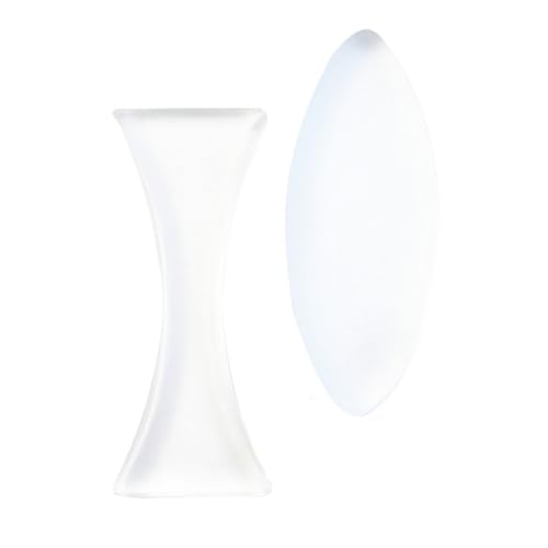MUCKLILY 1 Satz Optische Linse Konvex Weiß Optik Groß Physikalisch-optisches Experiment Physische Unterrichtsgeräte Optisches Objektiv Transparent Acryl 2 Stück MUCKLILY 1 Satz Optische Linse Konvex Weiß Optik Groß Physikalisch-optisches Experiment Physische Unterrichtsgeräte Optisches Objektiv Transparent Acryl 2 Stück von MUCKLILY