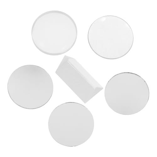 MUCKLILY 1 Satz konvexe Linse Experiment Wissenschaft für Bausatz teleskopzubehör vergrößerungsglas Glaslinse Teleskop Zubehör Teleskop-Objektiv physisches optisches Kit Transparent von MUCKLILY