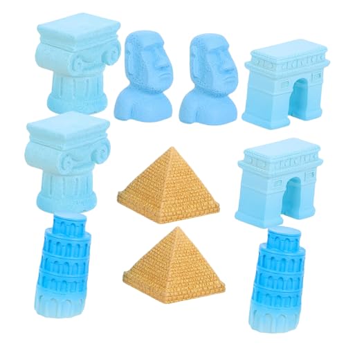 MUCKLILY 1 Set Weltberühmte Architekturmodelle Römische Säulenfiguren Schiefer Turm Der Griechischen Säule Aus Dem Alten Ägypten Pyramiden Partydekorationen Griechisches Harz MUCKLILY 1 Set Weltberühmte Architekturmodelle Römische Säulenfiguren Schiefer Turm Der Griechischen Säule Aus Dem Alten Ägypten Pyramiden Partydekorationen Griechisches Harz von MUCKLILY