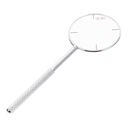MUCKLILY 1 Stück Optometrie-Tool Optik Kreuzzylinder Korrektur Werkzeug Optometrie-Objektiv Zylinderlinse Optische Instrumente Optometrie liefert Optisches Glas Silver MUCKLILY 1 Stück Optometrie-Tool Optik Kreuzzylinder Korrektur Werkzeug Optometrie-Objektiv Zylinderlinse Optische Instrumente Optometrie liefert Optisches Glas Silver von MUCKLILY