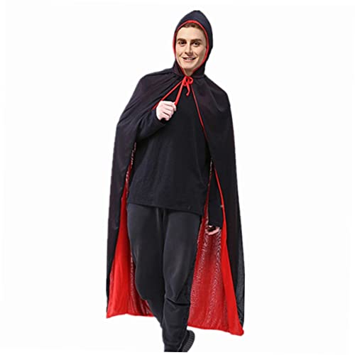 MUCKLILY 1 Umhang-Kürbis-Tasche mit Kapuze Kostüme für Erwachsene Halloween-Party verkleiden Kostüme für Männer Kleidung Umhang für die Party Halloweenkostüm Cosplay Mantel Kürbis Tasche von MUCKLILY