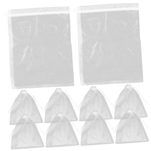 MUCKLILY 10 Stück Atmungsaktive Aufbewahrungstaschen für Puppen Netzbeutel mit Kordelzug für Organisation von Stofftieren und Puppen Staubdicht und Schützend MUCKLILY 10 Stück Atmungsaktive Aufbewahrungstaschen für Puppen Netzbeutel mit Kordelzug für Organisation von Stofftieren und Puppen Staubdicht und Schützend von MUCKLILY