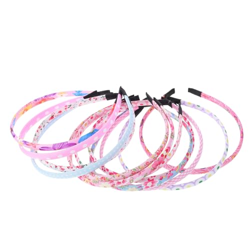 MUCKLILY 12 Stück Teiliges Stirnband Floral Design Süßes Haarband für Mädchen Festival Kopfschmuck Einfache Handhabung für Kostümpartys und Karnevalsfeiern MUCKLILY 12 Stück Teiliges Stirnband Floral Design Süßes Haarband für Mädchen Festival Kopfschmuck Einfache Handhabung für Kostümpartys und Karnevalsfeiern von MUCKLILY