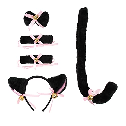 MUCKLILY 1Satz Tierisches Ohr Stirnband mit und Armbändern Cosplay Zubehör für Kostümpartys Halloween und Fotoshootings Teiliges MUCKLILY 1Satz Tierisches Ohr Stirnband mit und Armbändern Cosplay Zubehör für Kostümpartys Halloween und Fotoshootings Teiliges von MUCKLILY