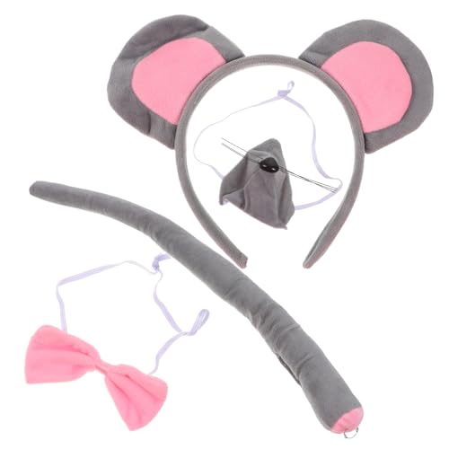 MUCKLILY 1Satz Tierkostüm Teiliges Accessoire mit Stirnband und Pinkem Fliegenband für Kindergeburtstag Karneval und Kostümpartys Flauschig und Hautfreundlich MUCKLILY 1Satz Tierkostüm Teiliges Accessoire mit Stirnband und Pinkem Fliegenband für Kindergeburtstag Karneval und Kostümpartys Flauschig und Hautfreundlich von MUCKLILY