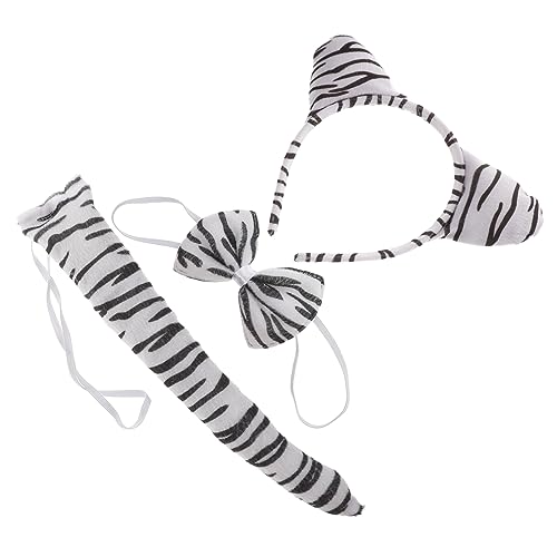 MUCKLILY 1Satz Tiger Ohr Haarreifen und Fliege für Kostüm Requisiten für Fasching Karneval und Partys Geeignet für Jungen und Mädchen und Dekorativ MUCKLILY 1Satz Tiger Ohr Haarreifen und Fliege für Kostüm Requisiten für Fasching Karneval und Partys Geeignet für Jungen und Mädchen und Dekorativ von MUCKLILY