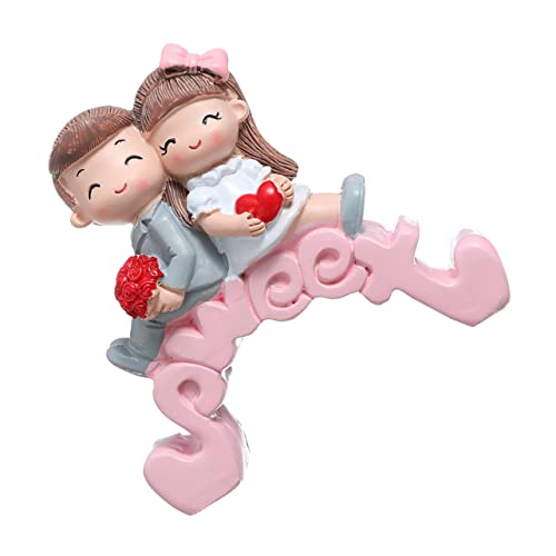 MUCKLILY 1stück Deko Romantische Resin Figur Kreative Kuchenaufsätze Für Hochzeiten Dekoration Für Feierlichkeiten Und Partys MUCKLILY 1stück Deko Romantische Resin Figur Kreative Kuchenaufsätze Für Hochzeiten Dekoration Für Feierlichkeiten Und Partys von MUCKLILY