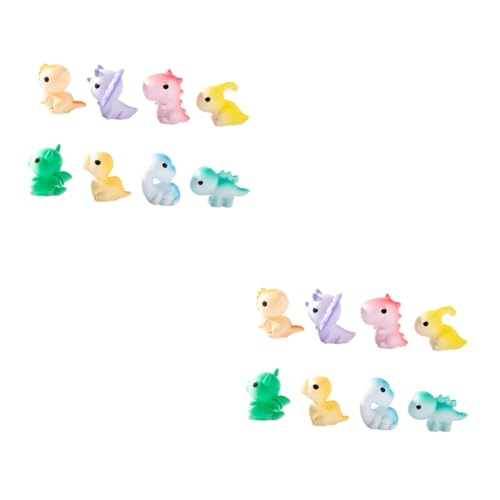 MUCKLILY 2 Sätze Cartoon Dinosaurier Ornamente Dinosaurierspielzeug Erste Dinosaurierparty Mini-Harz-Dinosaurier Dinosaurier Aus Harz Miniatur-dinosaurierfigur 8 Stück * 2 MUCKLILY 2 Sätze Cartoon Dinosaurier Ornamente Dinosaurierspielzeug Erste Dinosaurierparty Mini-Harz-Dinosaurier Dinosaurier Aus Harz Miniatur-dinosaurierfigur 8 Stück * 2 von MUCKLILY