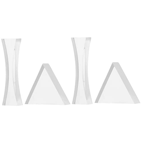 MUCKLILY 4stücke Teiliges Optische Und Konkavlinsen Für Physikalische Experimente Für Unterricht Und Wissenschaftliche Demonstrationen von MUCKLILY