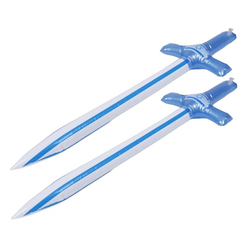 MUCKLILY 2stücke Aufblasbare Pvc-schwerter Spielzeug Für Junge Mädchen Chanukka Halloween Party Dekoration Prop Requisiten Blow up Spaß Chanukka MUCKLILY 2stücke Aufblasbare Pvc-schwerter Spielzeug Für Junge Mädchen Chanukka Halloween Party Dekoration Prop Requisiten Blow up Spaß Chanukka von MUCKLILY