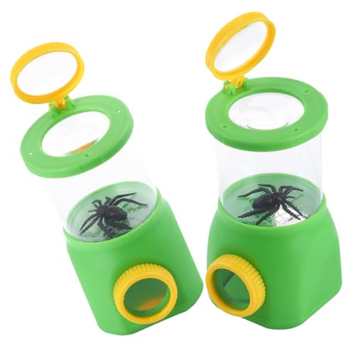 MUCKLILY 2 Stück Boxen Insektenvergrößerungsbetrachter Bausatz insektenlupe für outdoor- für Erkundungswerkzeuge für im Freien Outdoor-Insekten-Sammelset Abs MUCKLILY 2 Stück Boxen Insektenvergrößerungsbetrachter Bausatz insektenlupe für outdoor- für Erkundungswerkzeuge für im Freien Outdoor-Insekten-Sammelset Abs von MUCKLILY