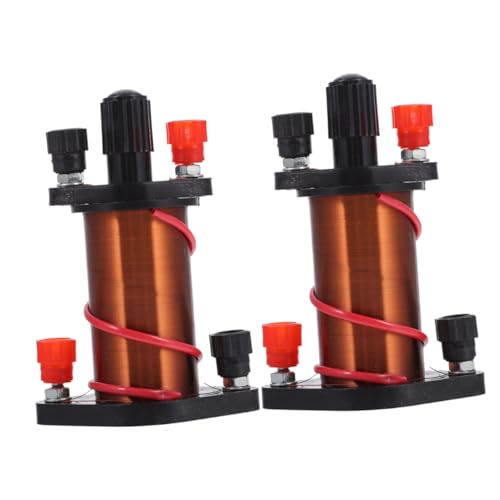 MUCKLILY 2 Stück Elektromagnetisches Induktionssolenoid induktionsspule kupferspule Physik experimente Lehrspule experimentelle Spule Demonstration Experimentelle Zylinderspule Lehrmittel MUCKLILY 2 Stück Elektromagnetisches Induktionssolenoid induktionsspule kupferspule Physik experimente Lehrspule experimentelle Spule Demonstration Experimentelle Zylinderspule Lehrmittel von MUCKLILY