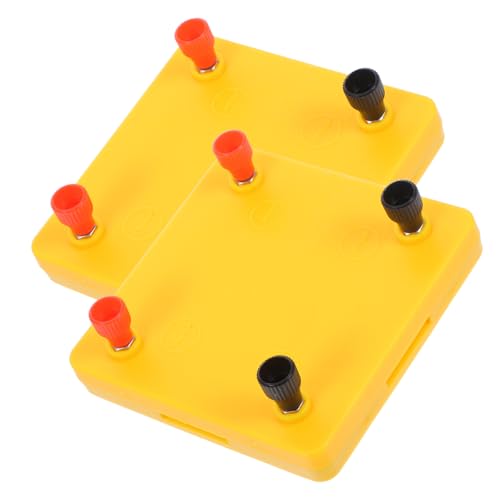 MUCKLILY 2 Stück Schaltungs Experimentiergeräte Mini Lehrmittel Leiterplatten Kit Wissenschaftliche Experimente Elektronische Experimentalplatine Mini Leiterplatte Kunststoff Gelb MUCKLILY 2 Stück Schaltungs Experimentiergeräte Mini Lehrmittel Leiterplatten Kit Wissenschaftliche Experimente Elektronische Experimentalplatine Mini Leiterplatte Kunststoff Gelb von MUCKLILY