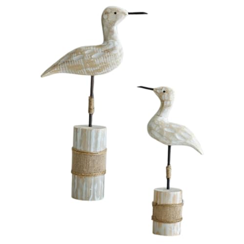 MUCKLILY 2 Stück Seevogel-Ornament Vögel Statuen Möwe Led-Statue Statuen Von Seevögeln Vogel- Mediterranes Party -Dekorationen Für Meeresmotiven Kiefernholz MUCKLILY 2 Stück Seevogel-Ornament Vögel Statuen Möwe Led-Statue Statuen Von Seevögeln Vogel- Mediterranes Party -Dekorationen Für Meeresmotiven Kiefernholz von MUCKLILY