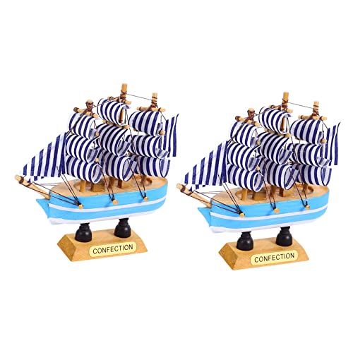 MUCKLILY 2 Stück Segelkuchendekoration Kuchendeckel Mini-segelboot-figur Segelbootdekor Kuchenverzierung Kuchen Zubehör Tortendeko Topper Kuchenschmuck Hölzern MUCKLILY 2 Stück Segelkuchendekoration Kuchendeckel Mini-segelboot-figur Segelbootdekor Kuchenverzierung Kuchen Zubehör Tortendeko Topper Kuchenschmuck Hölzern von MUCKLILY