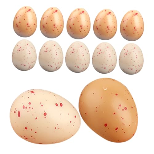 MUCKLILY 20 Stück Simulierte Eierornamente Eierkorbfüller Bauernhausdekor Osterpartyzubehör Osterdekor Eierverzierung Zubehör basteln Vasendekoration dekorativer Schüsselfüller Osterei Harz MUCKLILY 20 Stück Simulierte Eierornamente Eierkorbfüller Bauernhausdekor Osterpartyzubehör Osterdekor Eierverzierung Zubehör basteln Vasendekoration dekorativer Schüsselfüller Osterei Harz von MUCKLILY