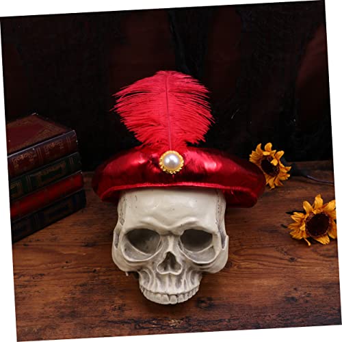 MUCKLILY 3 Stück Halloween Kings Hut für Jungen Roter Kopfschmuck Langlebige Komfortable Cosplay Kopfbedeckung für Karneval Party Rollenspiel Festliches Kostüm Zubehör MUCKLILY 3 Stück Halloween Kings Hut für Jungen Roter Kopfschmuck Langlebige Komfortable Cosplay Kopfbedeckung für Karneval Party Rollenspiel Festliches Kostüm Zubehör von MUCKLILY