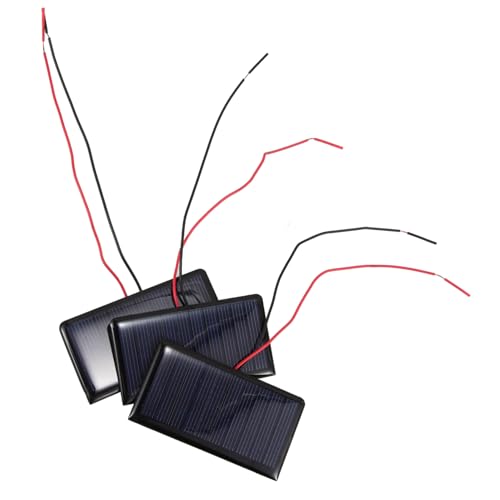 MUCKLILY 3 Stücke Solar Panel Solar Zellen Lade Werkzeuge Solar Power Batterie Auto Lade Liefert Solar Zelle Solar System Kleine Solar Modul Polysilizium von MUCKLILY