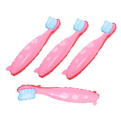 MUCKLILY 4 Stücke Übergroße Zahnbürste Ballons Einzigartige Party Requisiten Für Kinder Party Prop Dekorationen Große Zahnbürste Ballon Dekorationen von MUCKLILY