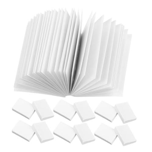 MUCKLILY 40 Stück Mini-Buchspielzeug Puppenhaus-Notizbücher Mini Doll House Accessoires Leerzeichen Bücher Modell klein winzig Mini-Puppenhauszubehör Minibücher für Puppenhaus Papier Weiß MUCKLILY 40 Stück Mini-Buchspielzeug Puppenhaus-Notizbücher Mini Doll House Accessoires Leerzeichen Bücher Modell klein winzig Mini-Puppenhauszubehör Minibücher für Puppenhaus Papier Weiß von MUCKLILY